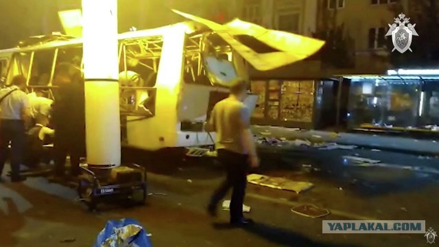 В Воронеже взорвалась маршрутка
