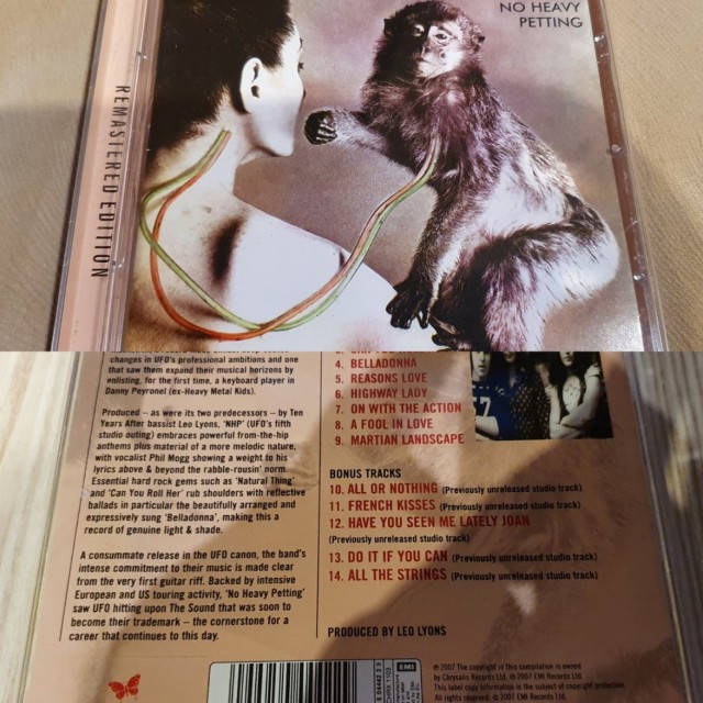 Музыка и музыканты: UFO «No Heavy Petting»