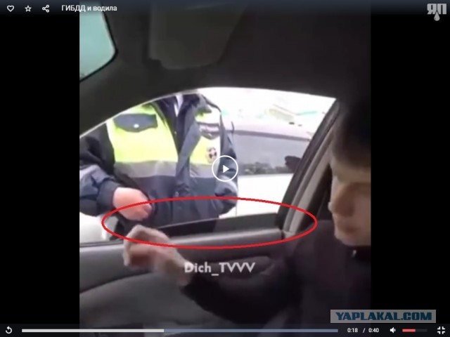 Парень не ожидал таких действия от сотрудника ГИБДД