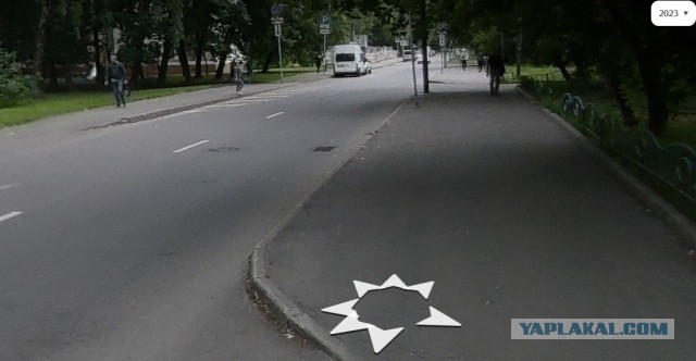 Замена зимних бордюров.