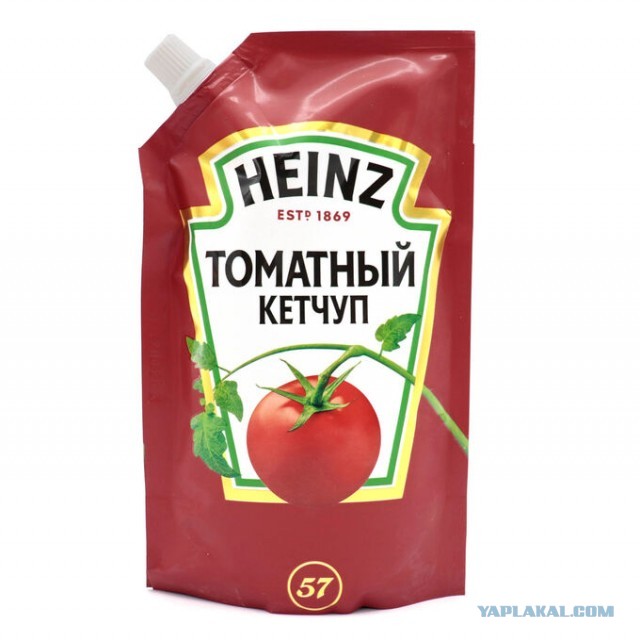 Почему кетчуп Heinz уже 100 лет выпускают в прозрачных бутылках