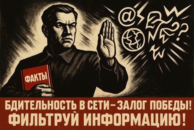Ударим языком советских плакатов по современным темам!