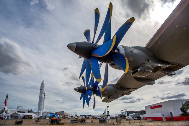 Ан-70 на Ле Бурже