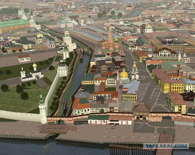 9 веков Московского кремля за 100 секунд