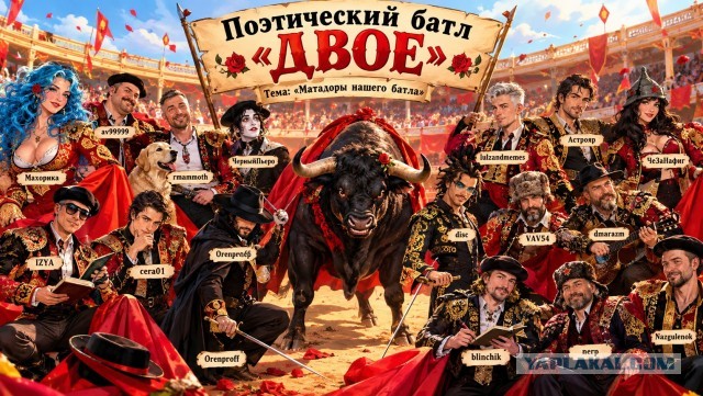 Двое, поэтический батл
