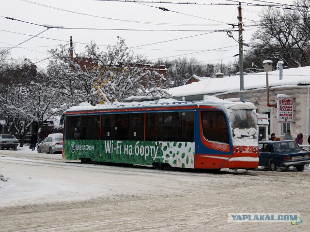 Кличко презентовал трамвай с WI-FI и USB