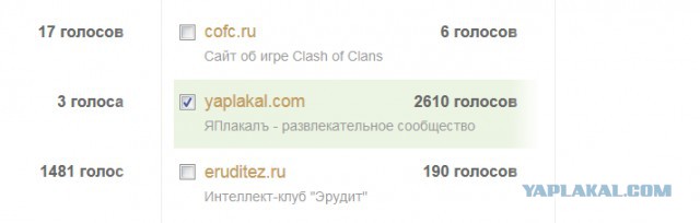ЯП получил Премию Рунета 2015