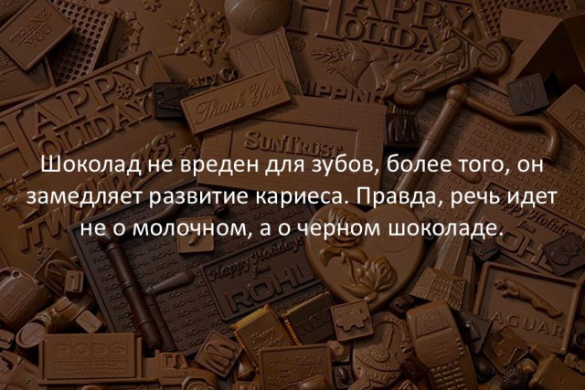 40 интересных фактов в картинках.