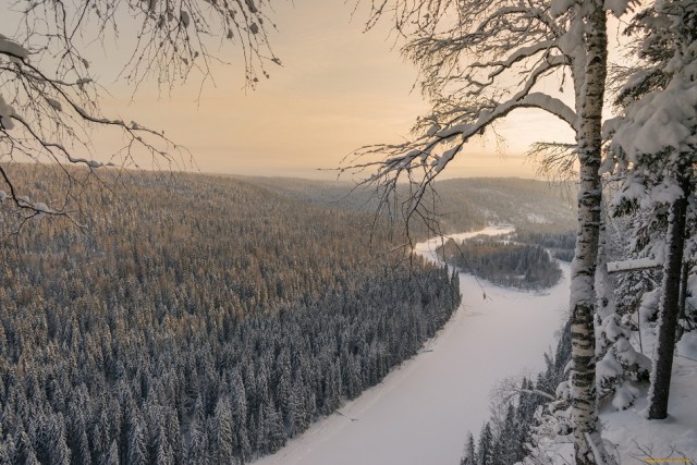 Зима в Сибири