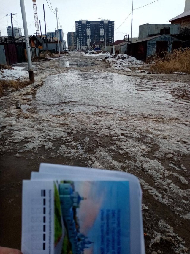 Почему города каждую весну утопают в грязи и собачем *овне?