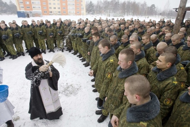 Рождество в беларусской армии