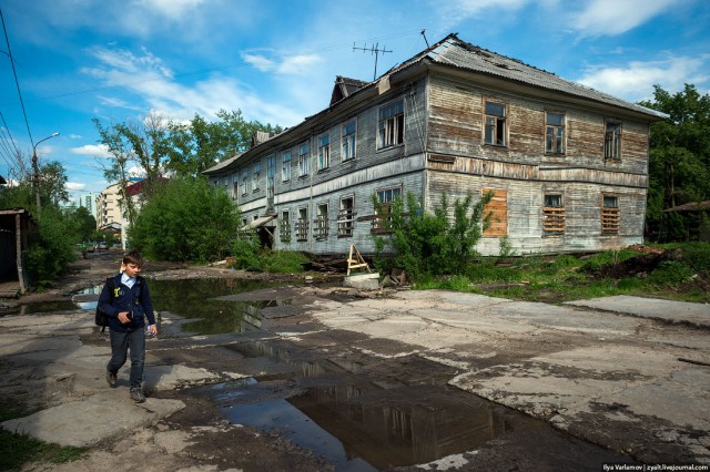 Где живет мэр Архангельска