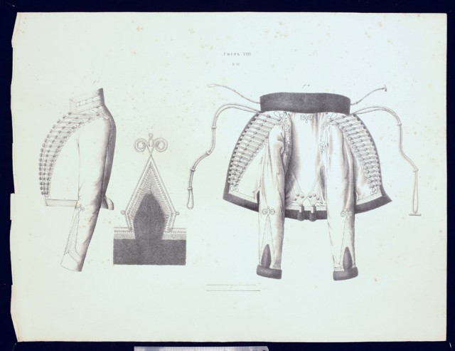 Обмундирование Императорской армии, 1844 год.