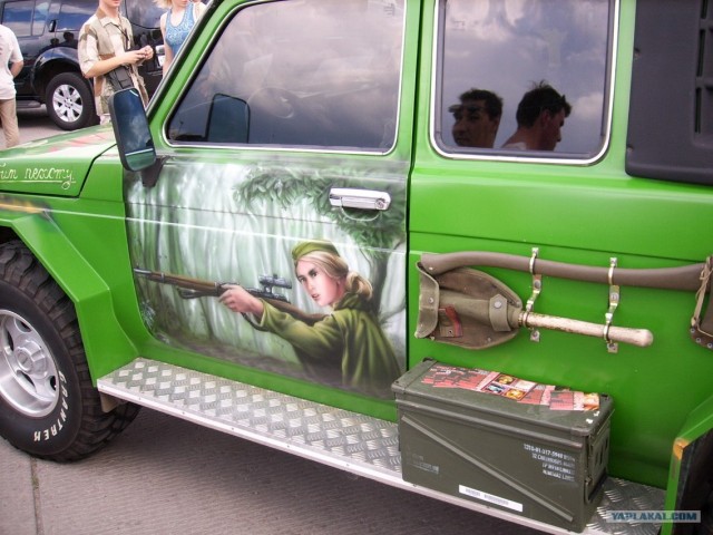 Аэрография автомобиля
