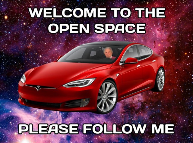 Приколы из инета на тему запуска Falcon Heavy