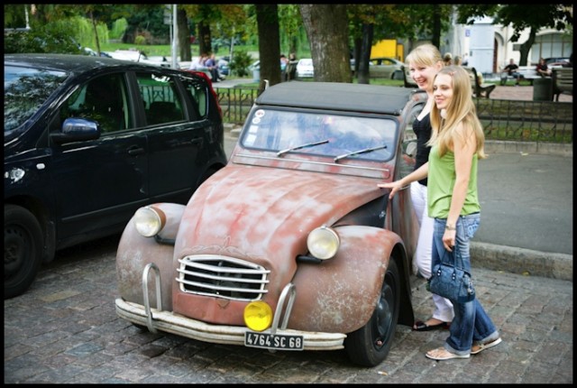 Из Франции в Украину на Citroën 2cv