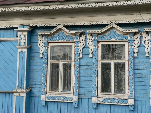 г.Семёнов. Наличники на окна (82 фото)