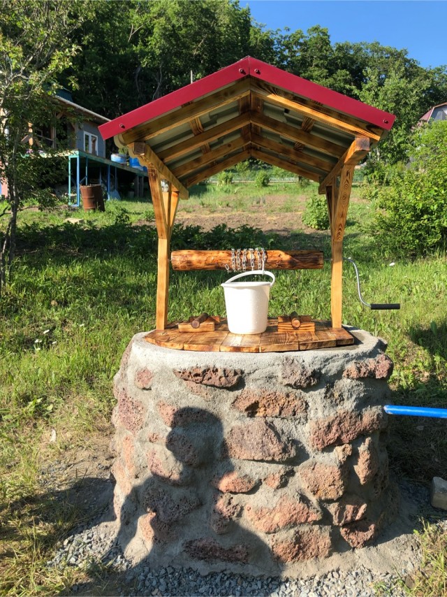 Как я колодец на даче облагораживал