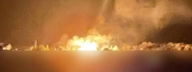 Спутниковый снимок процесса деэлектрификации Украины