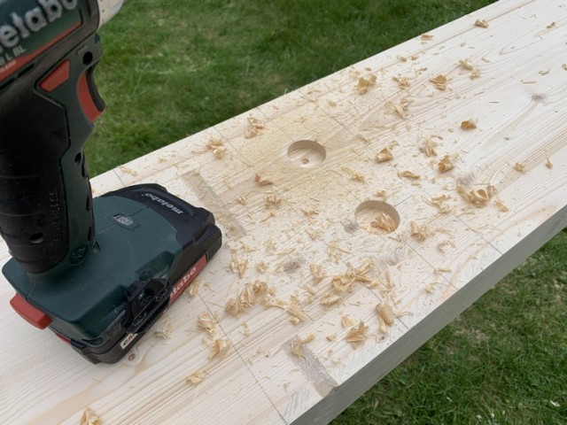 Навес для авто из бруса своими руками