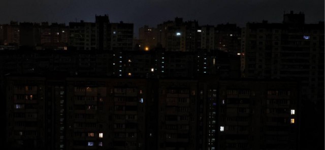 Киев без света