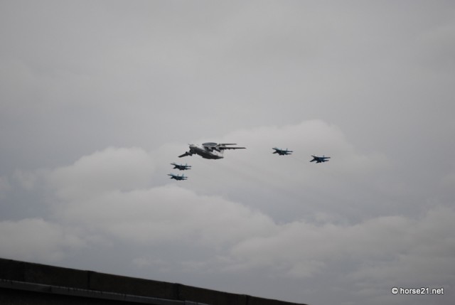 Самолеты над Москвой