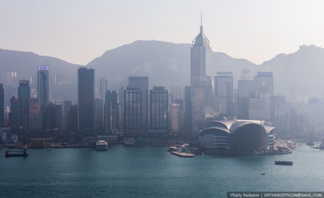 Hong Kong с высоты