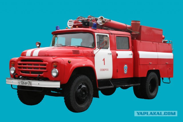 Мастерское вождение пожарной машины !