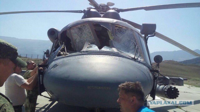 Самолеты ВКС России после минометного обстрела авиабазы Хмеймим в Сирии