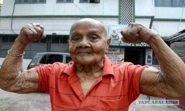 Хайнц Вернер Бонгард - 74-летний бодибилдер из Германии