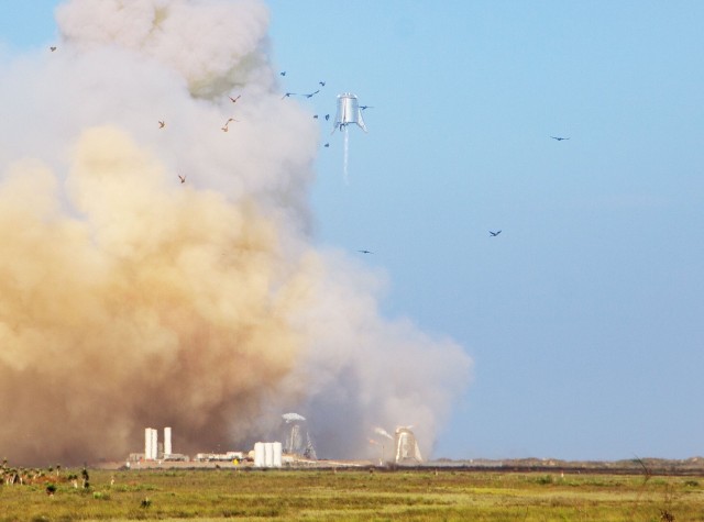 Starhopper прыжок на 150 метров