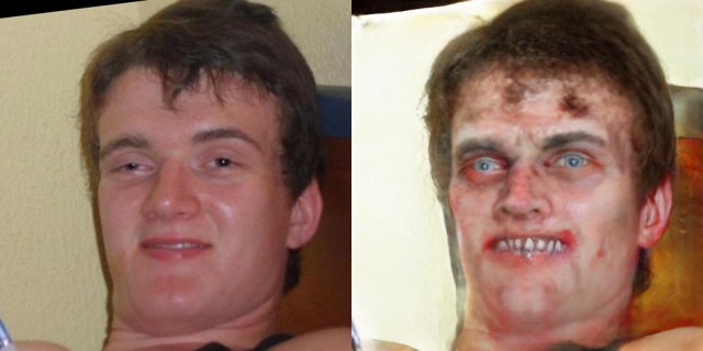 Make Me A Zombie! Нейросеть превратит Вас в зомби