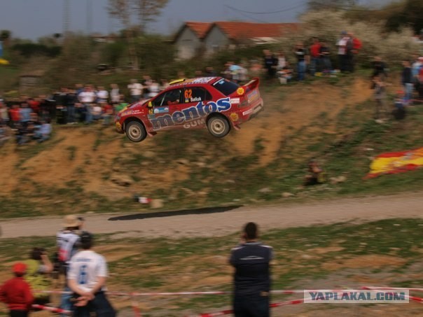 Ралли Турции прыжок в исполнении Александра Салюка