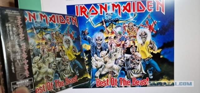 Эдди Хед на обложках Iron Maiden