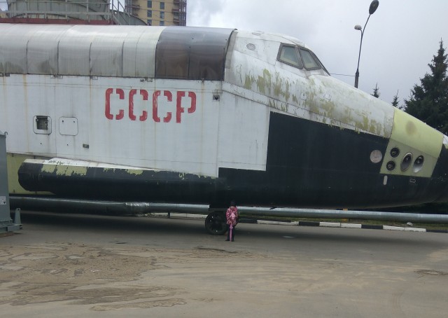 В Токио всем желающим недавно показали обугленный спускаемый аппарат космического корабля "Союз"