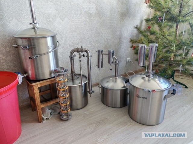 Самогонные аппараты, оказываются, ржавеют?