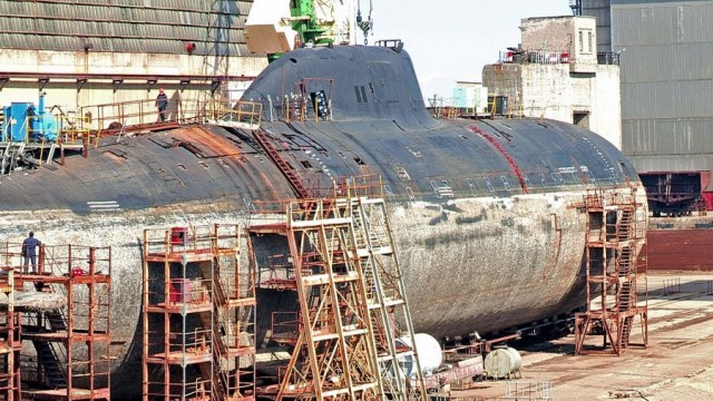 Морские мускулы ВМФ России на ремонте