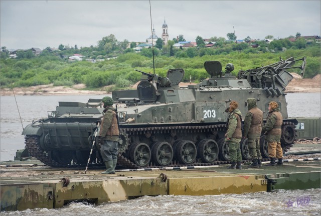 Про форсирование водной преграды