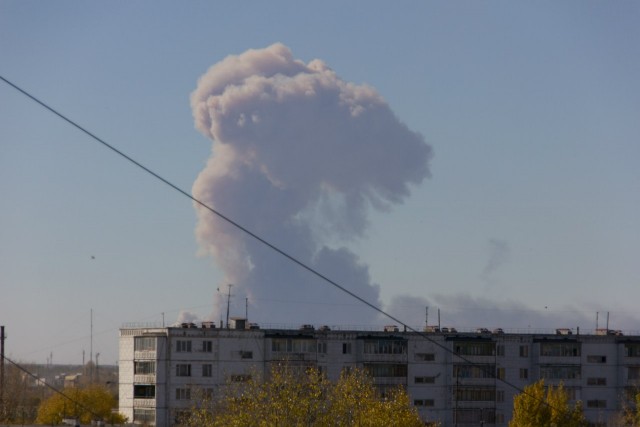 В Оренбурге прогремели взрывы
