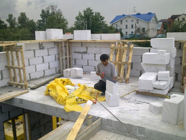 Стройка дома