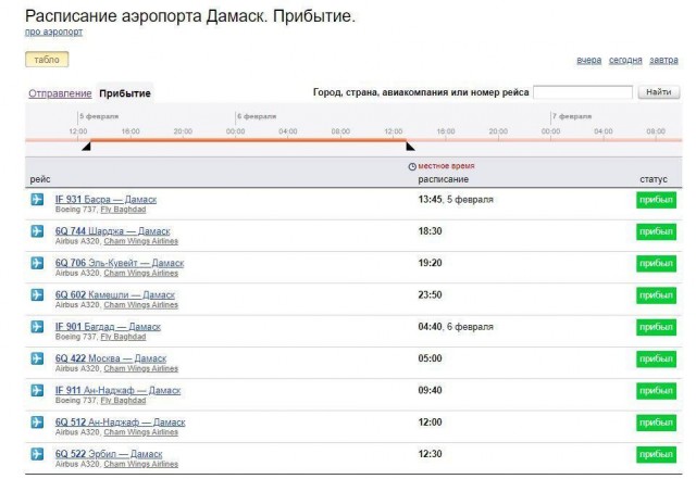 Израильские истребители и сирийская ПВО едва не сбили самолет со 172 пассажирами