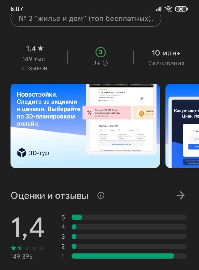 Серия #2. А Циан то жить хочет, отзывы опротестовывает, рейтинг накручивает