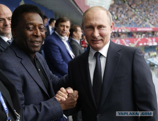 Пеле обратился к Путину из-за спецоперации на Украине