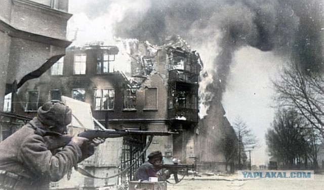 Кёнигсберг в апреле 1945-го.