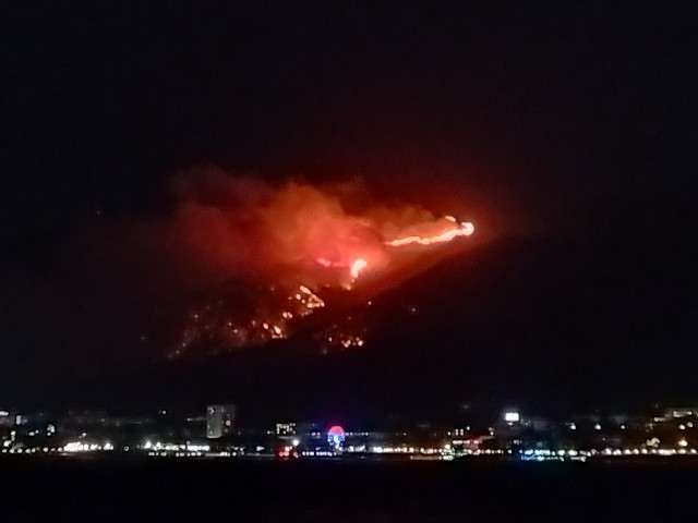 Геленджик горит