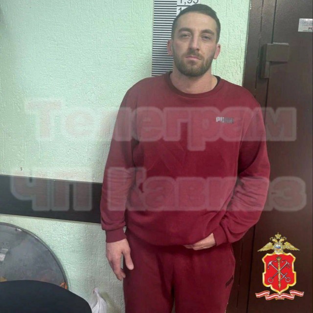 В Санкт-Петербурге задержан 35-летний уроженец Дагестана