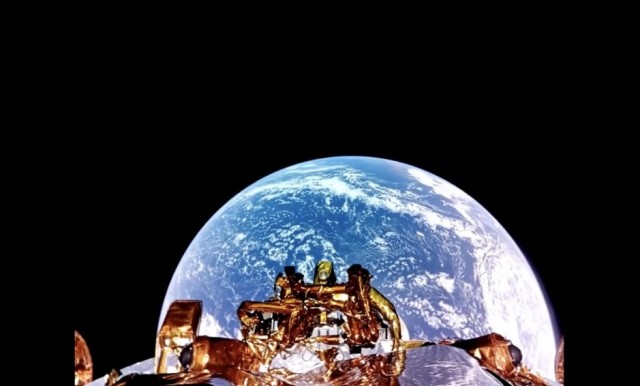 Частный лунный аппарат Blue Ghost начал решающий этап миссии после трёхнедельной околоземной орбиты