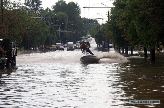 Ливень в г. Рязань