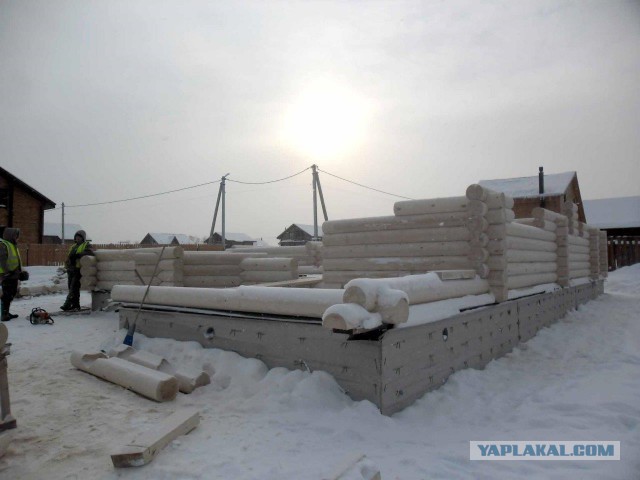 Строительство дома на даче