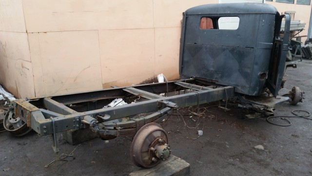Вермахт на дровах: востановление газогенераторного Ford G398TS